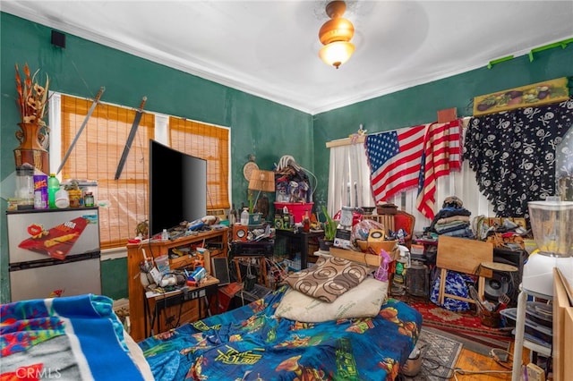 1026 Sentinel Ave, Los Angeles, CA 90063 - bedroom featuring crown molding