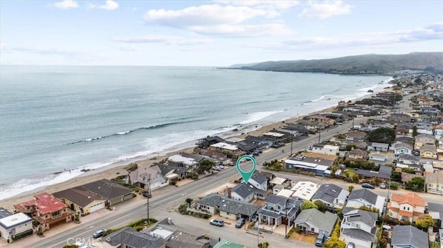1851 Pacific Ave, Cayucos, CA 93430 - aerial perspective of suburban area featuring expansive beach