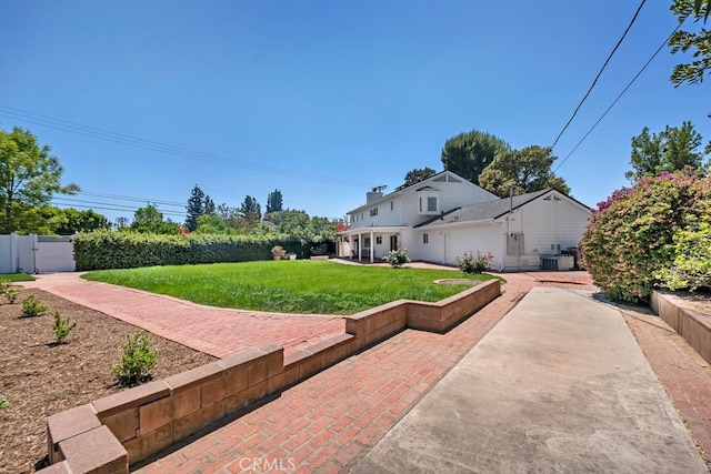 9500 Texhoma Ave, Northridge, CA 91325 - view of yard featuring a patio and a gate