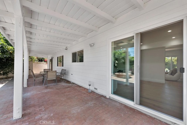 9500 Texhoma Ave, Northridge, CA 91325 - view of patio / terrace featuring outdoor dining area