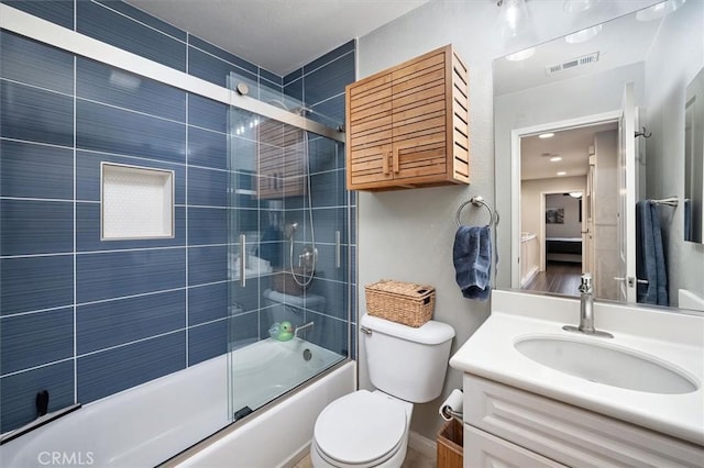 28440 Casselman Ln Unit 361, Saugus, CA 91350 - bathroom with combined bath / shower with glass door and vanity
