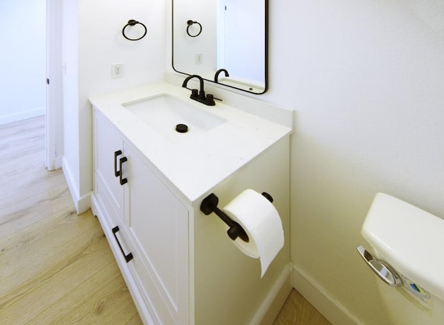 1564 Ashbury Way, Perris, CA 92571 - bathroom with vanity and wood finished floors