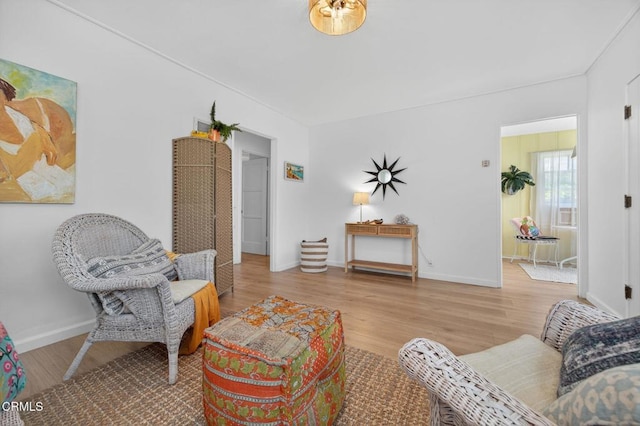 901 Drown Ave, Ojai, CA 93023 - living room with wood finished floors and baseboards