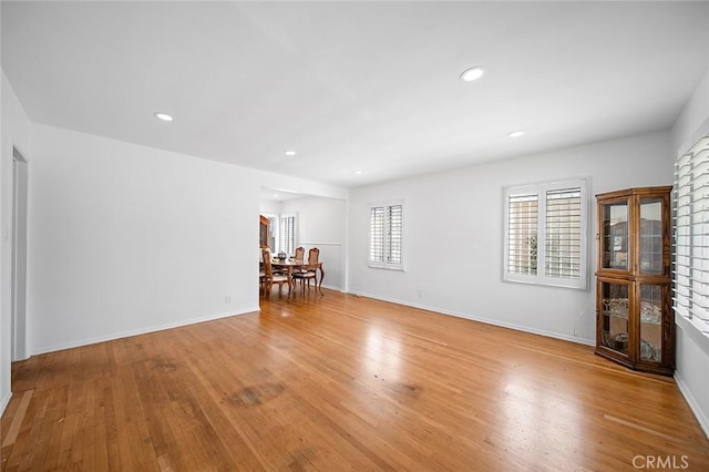 957 W Myrrh St, Compton, CA 90220 - empty room featuring light wood-style floors and recessed lighting