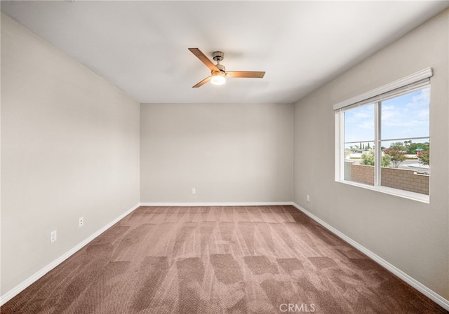 11810 Sanderling Way, Jurupa Valley, CA 91752 - carpeted spare room featuring a ceiling fan and baseboards