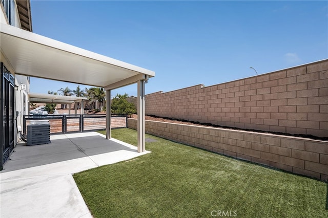 11810 Sanderling Way, Jurupa Valley, CA 91752 - fenced backyard featuring a patio area