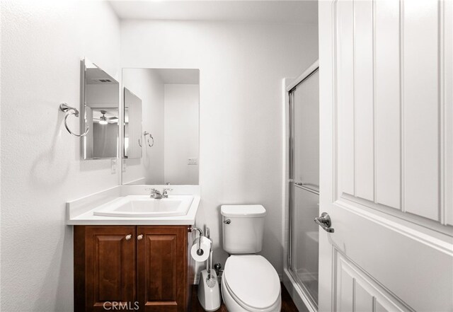11810 Sanderling Way, Jurupa Valley, CA 91752 - bathroom featuring vanity and an enclosed shower