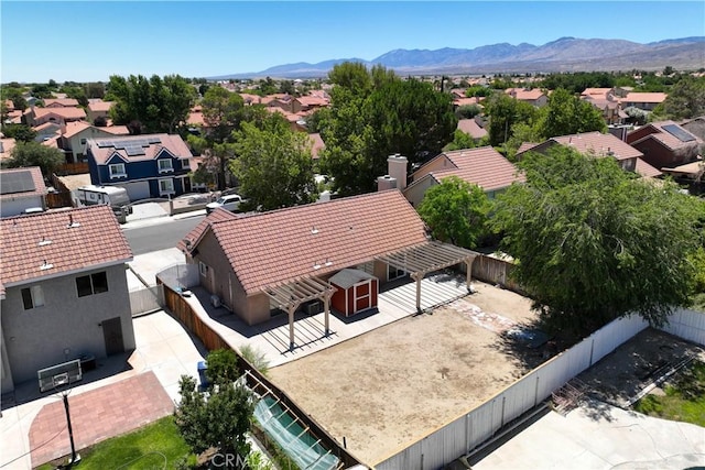 37537 Sabal Ct, Palmdale, CA 93552 - aerial perspective of suburban area featuring a mountainous background