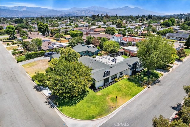780 S Briargate Ln, Covina, CA 91723 - aerial view of residential area featuring mountains