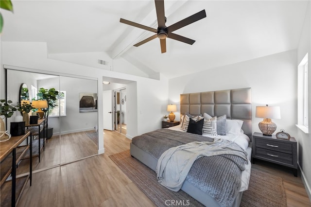 41442 Avenida De La Reina, Temecula, CA 92592 - bedroom featuring wood finished floors and a ceiling fan