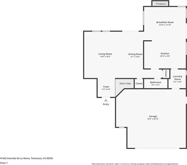 41442 Avenida De La Reina, Temecula, CA 92592 - view of floor plan / room layout