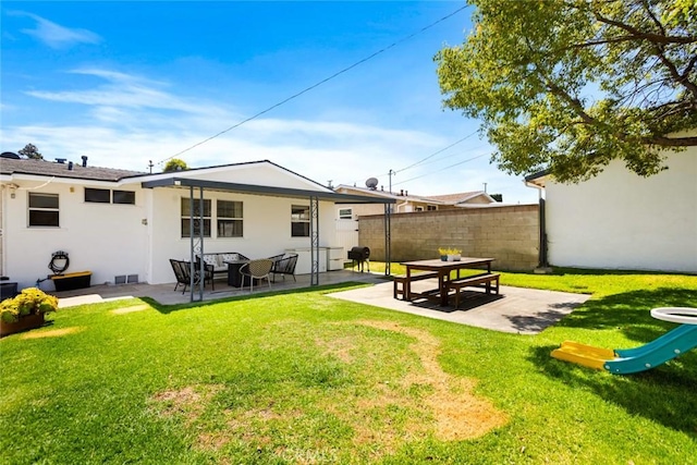 817 Caballo Ave, Glendora, CA 91740 - rear view of house with a patio and stucco siding