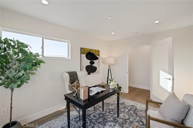 1700 Perkins Ln, Redondo Beach, CA 90278 - office space featuring wood finished floors and recessed lighting