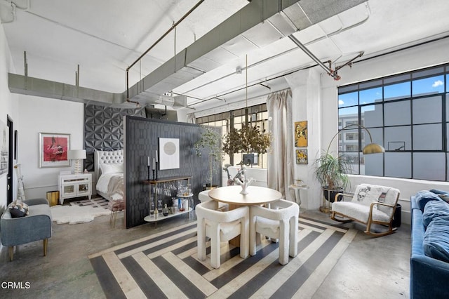 315 E 8th St Unit 301, Los Angeles, CA 90014 - living room with concrete floors and plenty of natural light