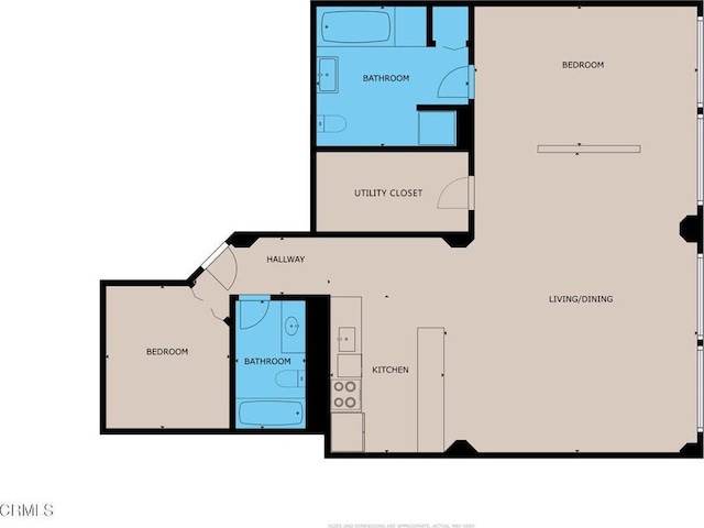 315 E 8th St Unit 301, Los Angeles, CA 90014 - view of home floor plan