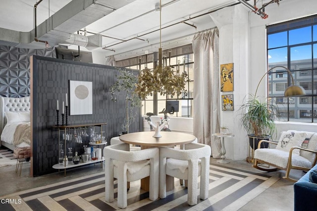 315 E 8th St Unit 301, Los Angeles, CA 90014 - dining room featuring concrete flooring