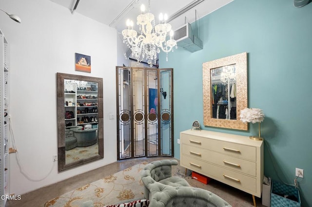 315 E 8th St Unit 301, Los Angeles, CA 90014 - bedroom featuring a chandelier