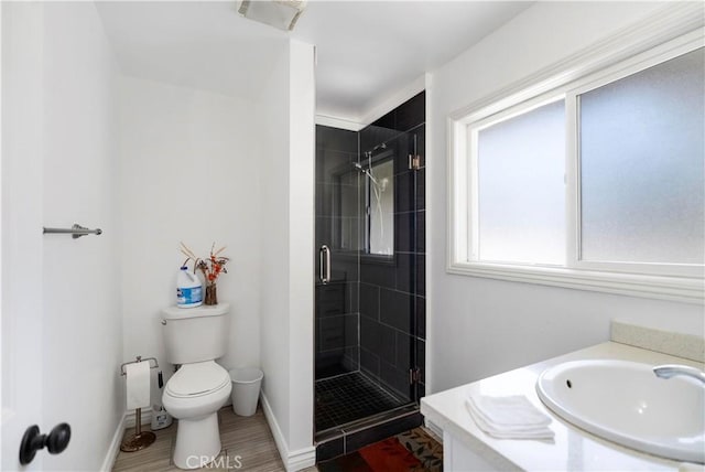 1322 W 6th St, Ontario, CA 91762 - bathroom with a stall shower and vanity
