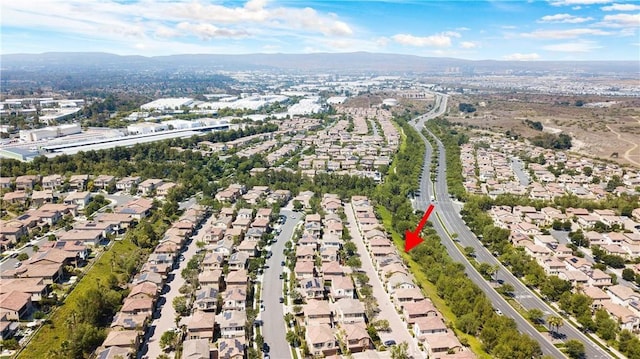 55 Fuchsia, Lake Forest, CA 92630 - aerial view of property and surrounding area with nearby suburban area