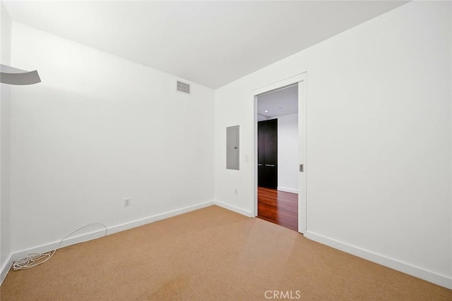 6250 Hollywood Blvd Unit 4D, Los Angeles, CA 90028 - empty room featuring electric panel and light colored carpet