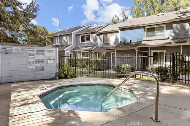 12301 Osborne St Unit 67, Pacoima, CA 91331 - view of swimming pool featuring a community hot tub and a pool