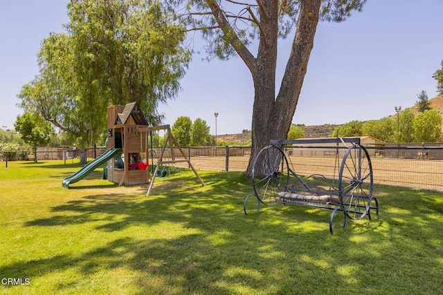 30370 Bouquet Canyon Rd, Santa Clarita, CA 91390 - view of yard featuring a playground
