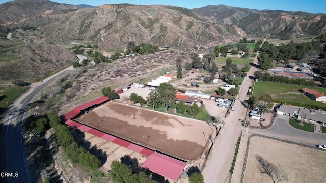 30370 Bouquet Canyon Rd, Santa Clarita, CA 91390 - aerial view of property's location with a mountainous background