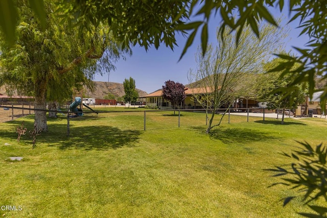 30370 Bouquet Canyon Rd, Santa Clarita, CA 91390 - view of yard featuring a playground