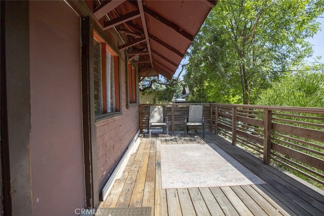 1010 N Madison Ave, Pasadena, CA 91104 - view of wooden terrace