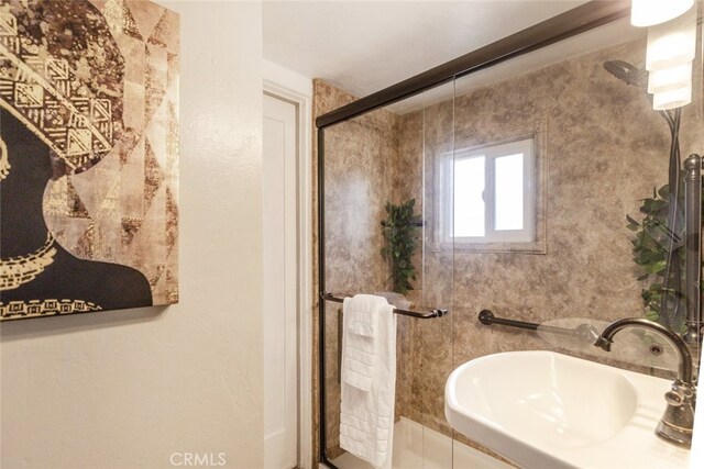 1010 N Madison Ave, Pasadena, CA 91104 - bathroom featuring a sink and a stall shower