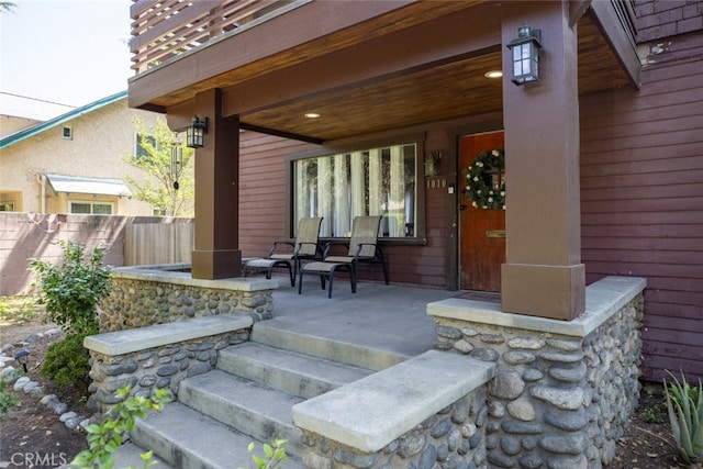 1010 N Madison Ave, Pasadena, CA 91104 - view of covered porch