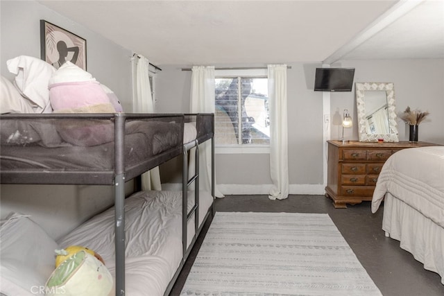 1010 N Madison Ave, Pasadena, CA 91104 - bedroom with concrete floors and baseboards