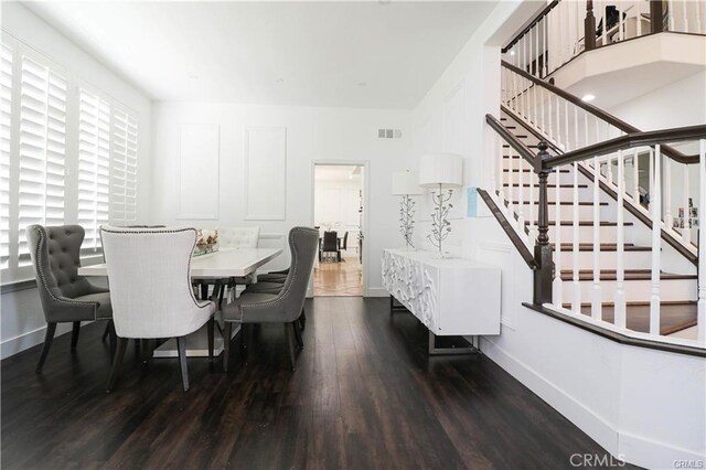 2430 Spring Meadow Dr, Chino Hills, CA 91709 - dining area with stairs and wood finished floors