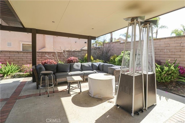 2430 Spring Meadow Dr, Chino Hills, CA 91709 - fenced backyard with outdoor lounge area and a patio