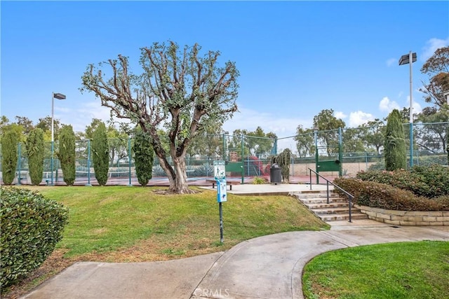 18 Denver Unit 71, Irvine, CA 92604 - view of property's community with a tennis court