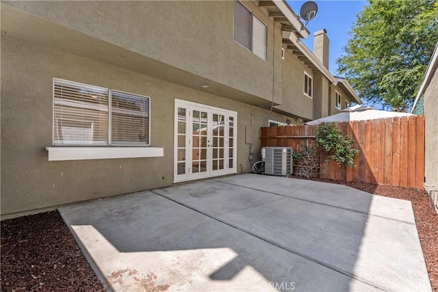 18 Denver Unit 71, Irvine, CA 92604 - view of patio / terrace featuring french doors