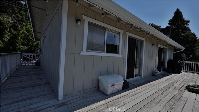 448 Delle Dr, Crestline, CA 92325 - view of deck