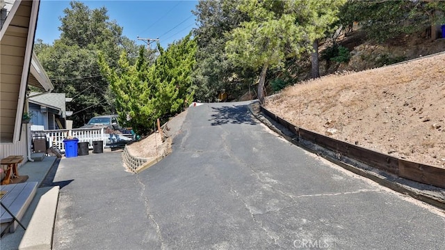 448 Delle Dr, Crestline, CA 92325 - view of asphalt road