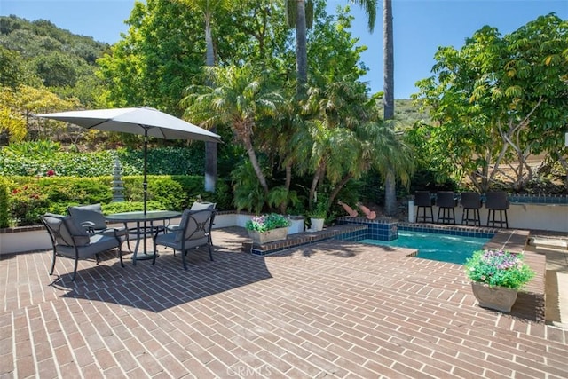 31781 National Park Dr, Laguna Niguel, CA 92677 - view of swimming pool featuring a patio area and outdoor dining area