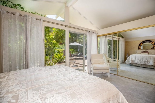 31781 National Park Dr, Laguna Niguel, CA 92677 - bedroom featuring access to outside, carpet flooring, and a closet