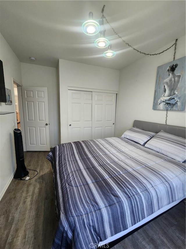 37882 Lopez Ln, Palmdale, CA 93552 - bedroom featuring wood finished floors and a closet