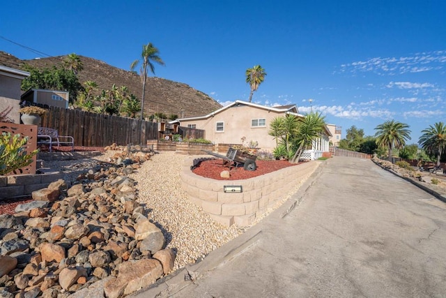 1415 Rex Ln, El Cajon, CA 92021 - view of yard with a mountain view