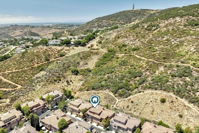 1440 Clearview Way, San Marcos, CA 92078 - aerial view of property's location with mountains and nearby suburban area
