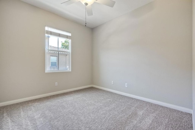 1440 Clearview Way, San Marcos, CA 92078 - spare room with carpet flooring and ceiling fan