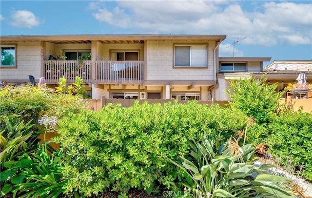 1755 Avenida Selva Unit 60, Fullerton, CA 92833 - view of front of property with a balcony