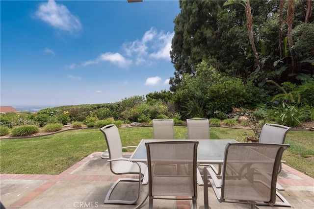 8 Via Subida, Rancho Palos Verdes, CA 90275 - view of patio featuring outdoor dining space