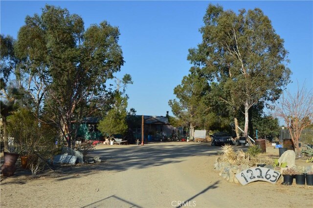 12263 Mountain Rd, Pinon Hills, CA 92372 - view of asphalt street