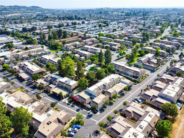 531 Juniper Way, La Habra, CA 90631 - aerial view of property's location with nearby suburban area