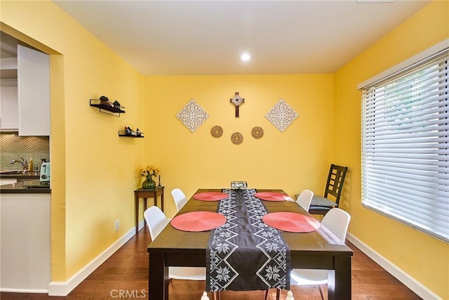 531 Juniper Way, La Habra, CA 90631 - dining room featuring wood finished floors and recessed lighting