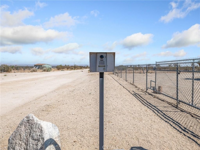 11823 Wintergreen Rd, Pinon Hills, CA 92372 - view of dirt / gravel road
